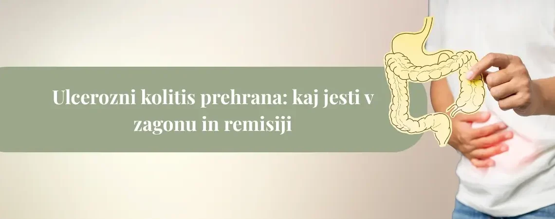 Ulcerozni kolitis prehrana: zagon vs. remisija (tudi Crohn)
