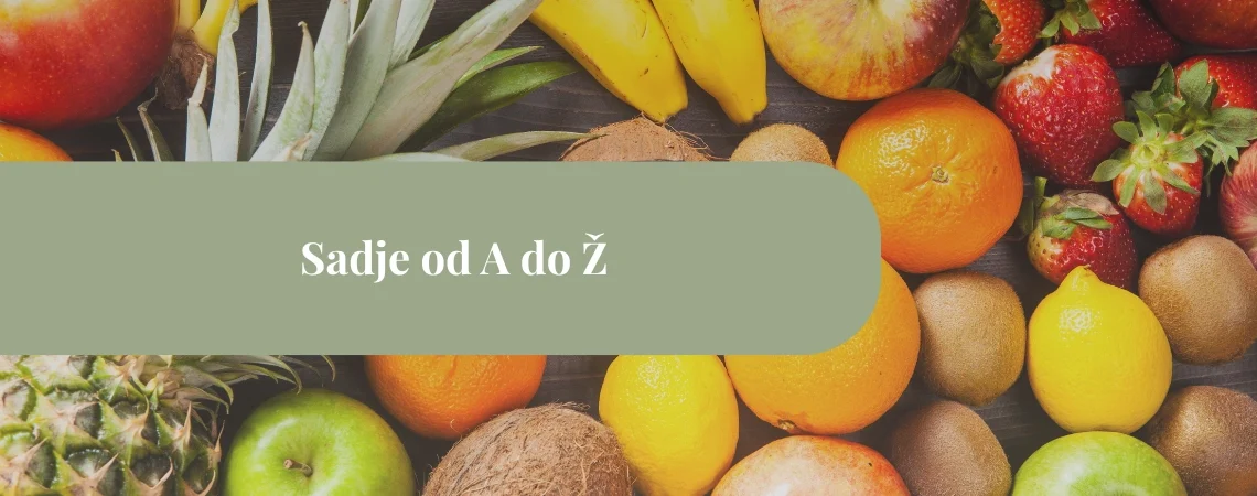 Sadje od A do Ž