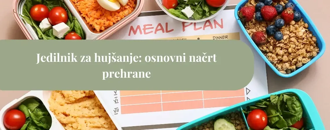 Jedilnik za hujšanje: preprost načrt za resne rezultate