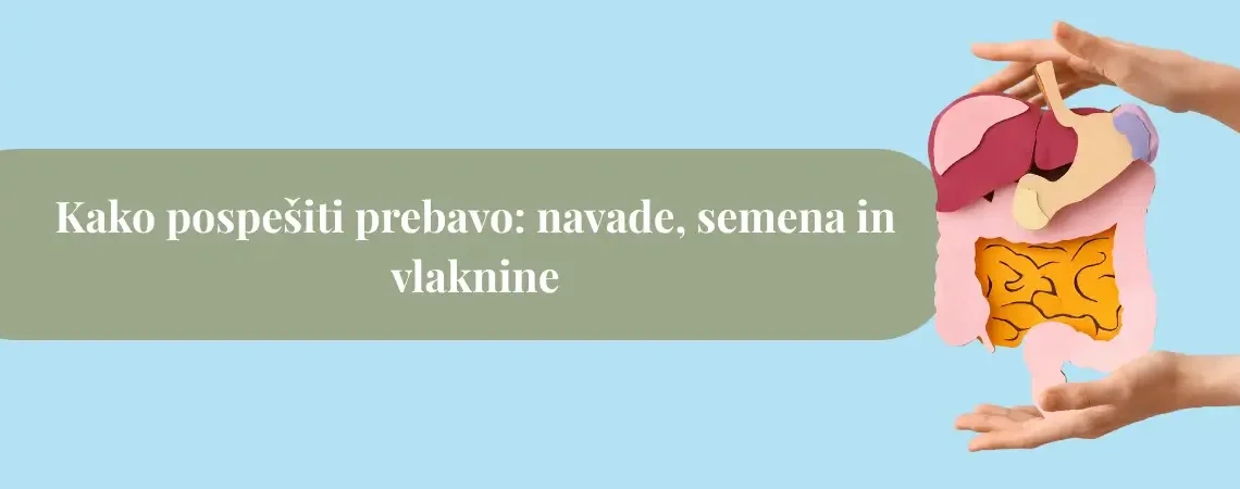kako pospešiti prebavo