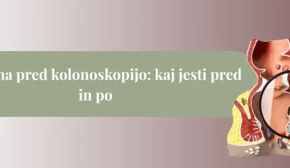 Prikaz pregleda debelega črevesa s kolonoskopom