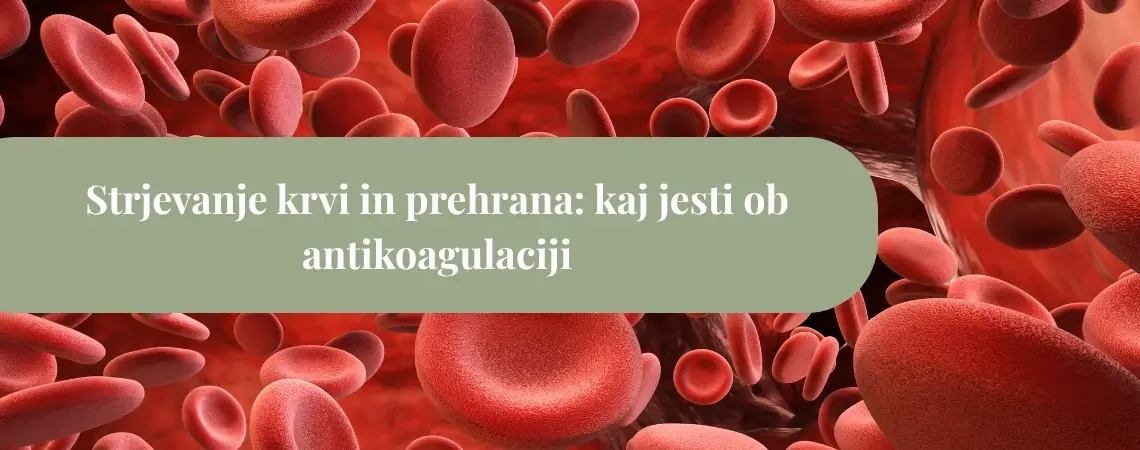 strjevanje krvi in prehrana