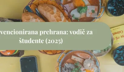 Shema delovanja subvencionirane študentske prehrane v Sloveniji